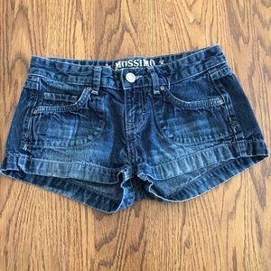Mossimo Jeans Size 3 Junior Jean Shorts